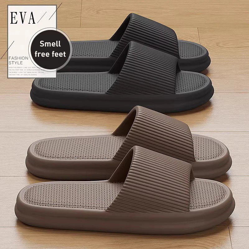 Men'S Shoes To Women'S Size - Summer Lovely Solid Color Home Slippers