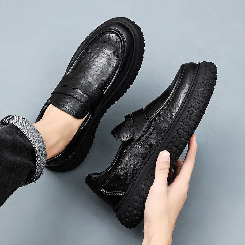2026 New Men's Loafers Soft Le - đánh giá và giá Men'S Shoes Business Casual