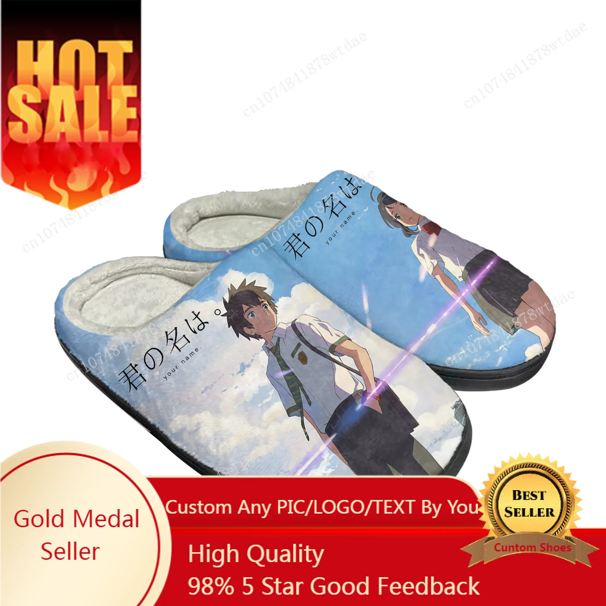 Your Name Home Cotton Slippers - đánh giá và giá Men Shoes Name