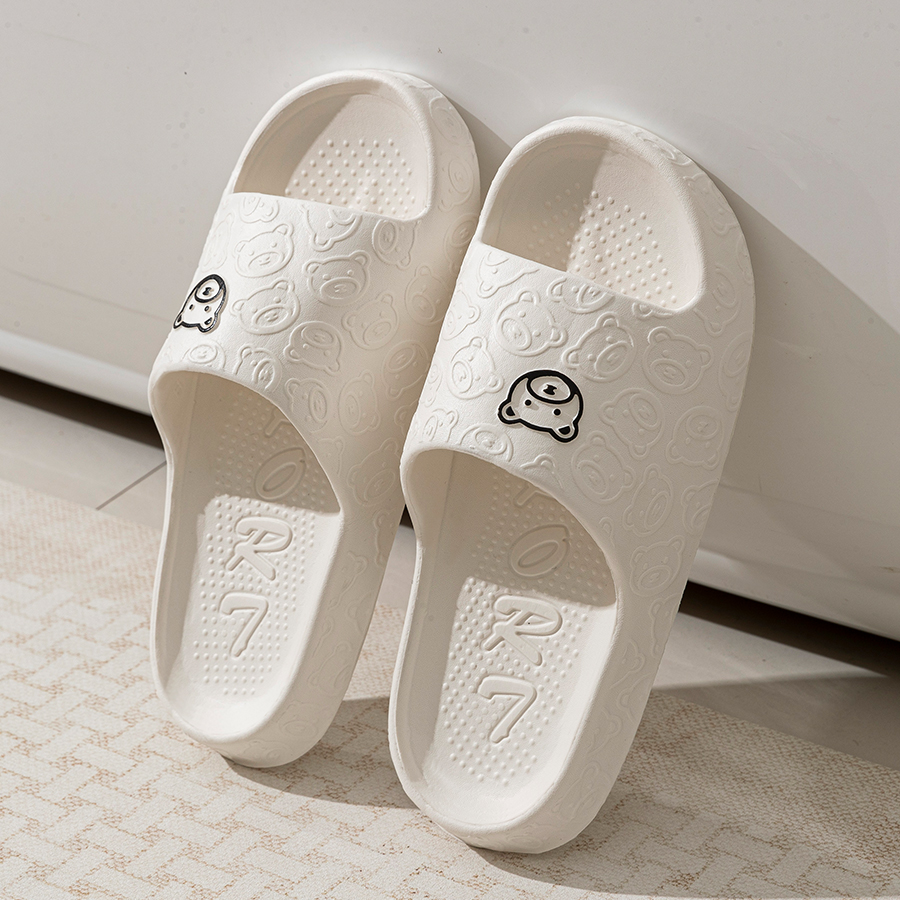 Printting Cute Bear Women Slip - đánh giá và giá Men'S Shoes To Women'S
