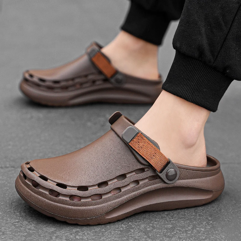 Quick-Dry EVA Solid Color Mens - đánh giá và giá Men Shoes Essentials