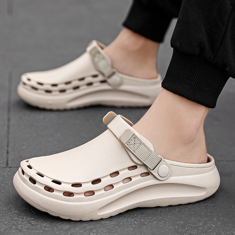 Quick-Dry EVA Solid Color Mens - đánh giá và giá Men Shoes Essentials