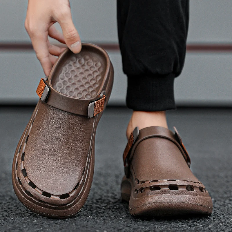 Quick-Dry EVA Solid Color Mens - đánh giá và giá Men Shoes Essentials