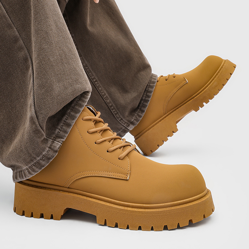 100%Genuine Leather Mens Boots - đánh giá và giá Men'S Shoes Business Casual