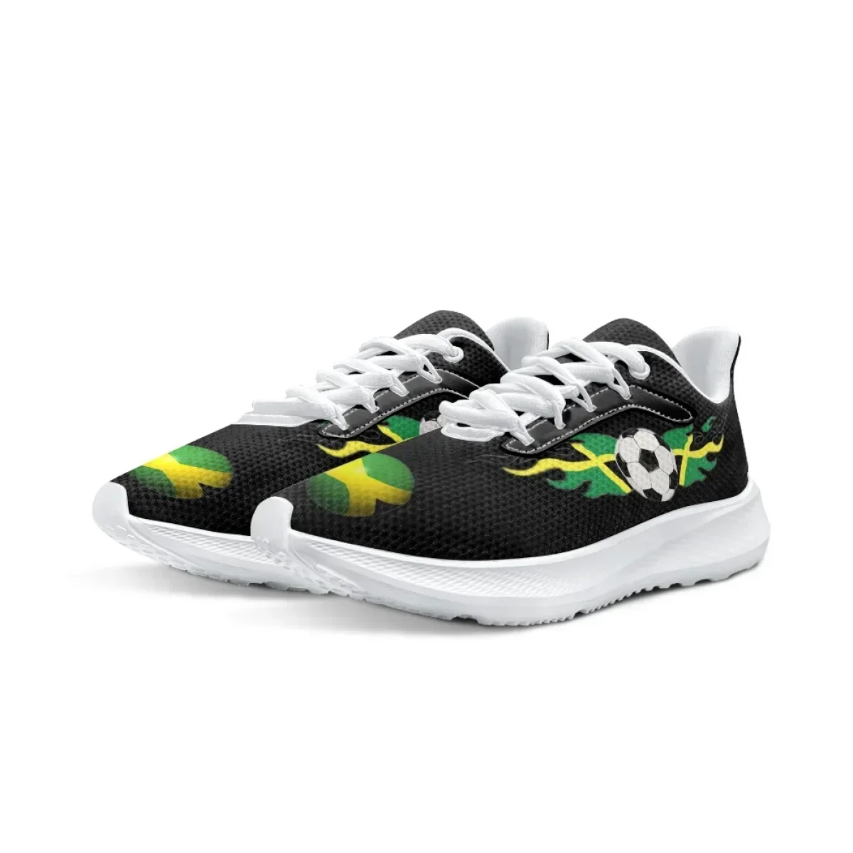 Brazil Flag Art Design Soccer  - đánh giá và giá Men Shoes Trainers