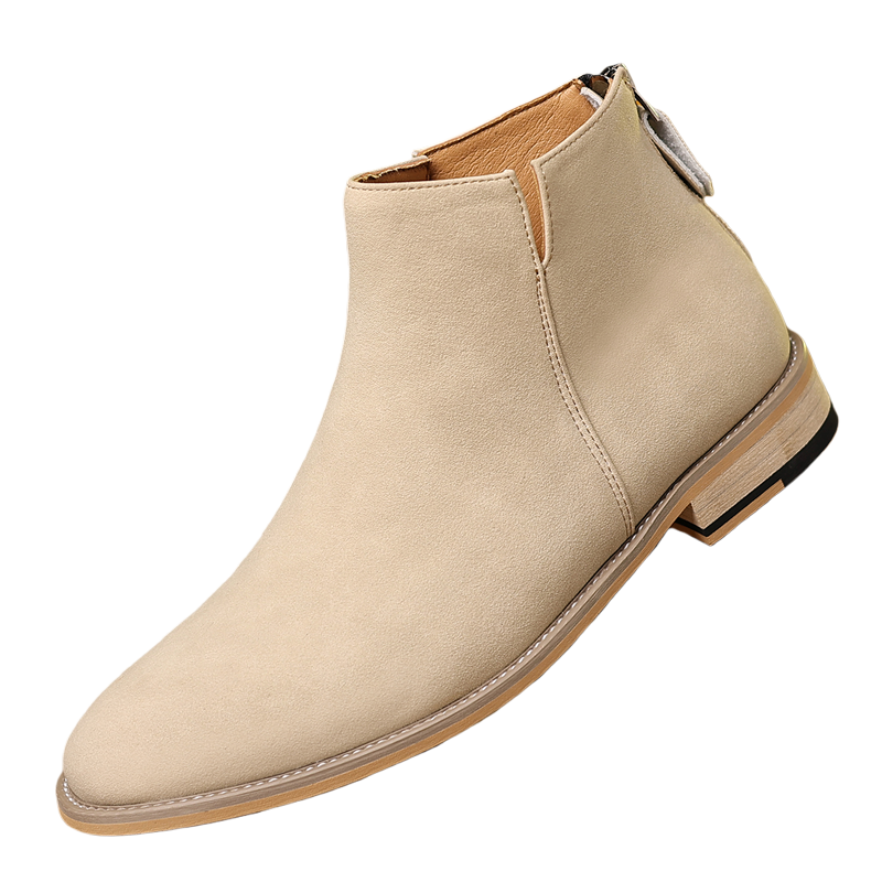 Spring Autumn High-Top Leather - đánh giá và giá Men'S Shoes Business Casual