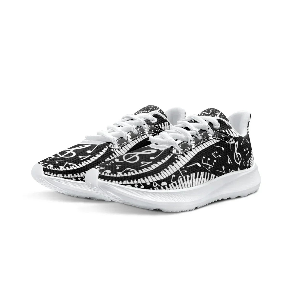 Hot Piano Keys Musical Notatio - đánh giá và giá Men Shoes Trainers